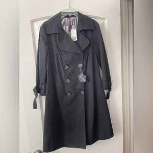Forever 21 Black Trench Coat